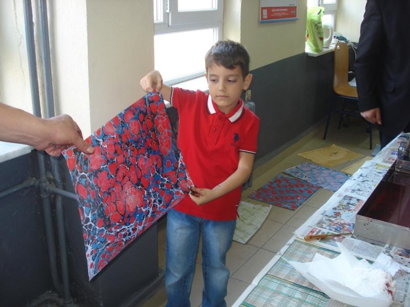 Çan İmam Hatip Orta Okulu Ebru Sanatları  ve Akıllı Oyunları Sınıfı Ziyareti
