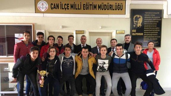 Futsal Çanakkale Şampiyonu  Ziyareti